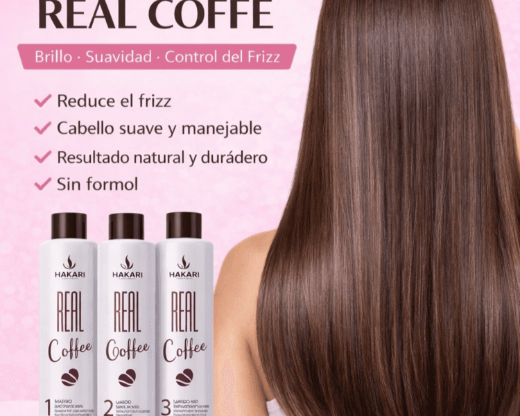 ALISADO REAL COFFE 3 PASOS