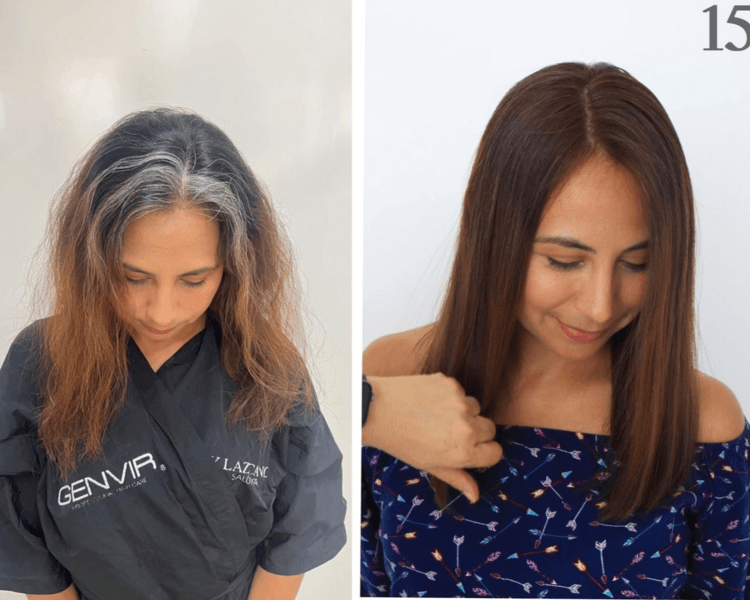 CUBRIMIENTO DE CANAS+BAÑOCOLOR+MASAJE