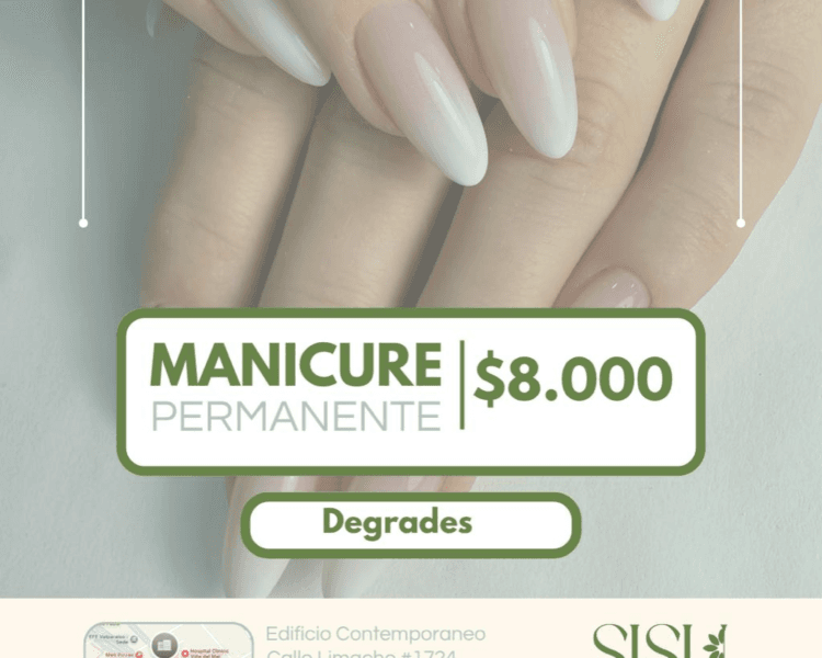 ABRIL- Manicure con degrade