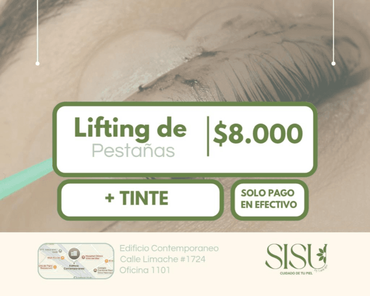 ABRIL- Lifitng con tinte de regalo ( SOLO EFECTIVO)