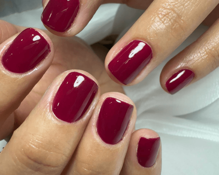 Manicura rusa sin refuerzo