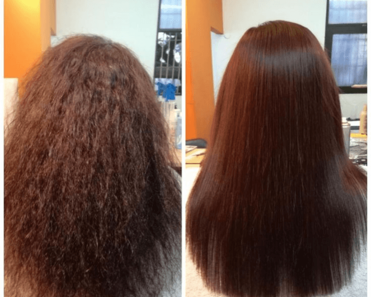 APLICACION DE KERATINA DESDE