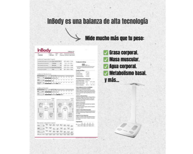 Pack duo "2 evaluaciones de composición corporal mediante InBody + informe" ($15.000 por persona)