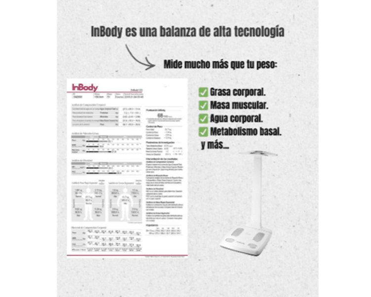 Consulta nutricional integral Fonasa (Inbody)