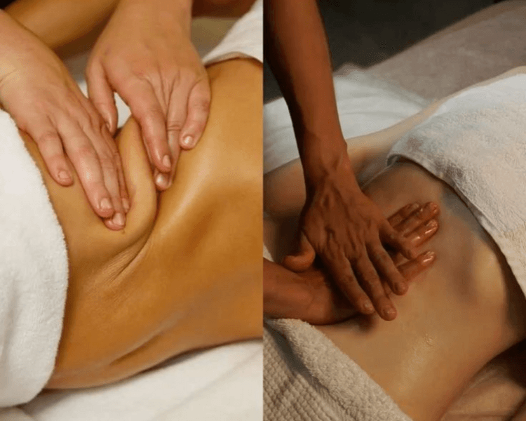 Masaje reductor + drenaje linfático + modelador