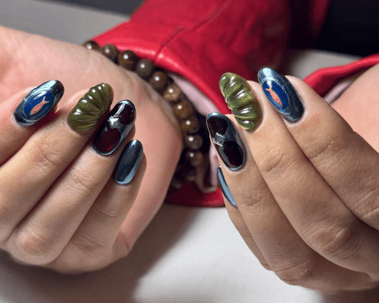 2- kapping gel + diseño