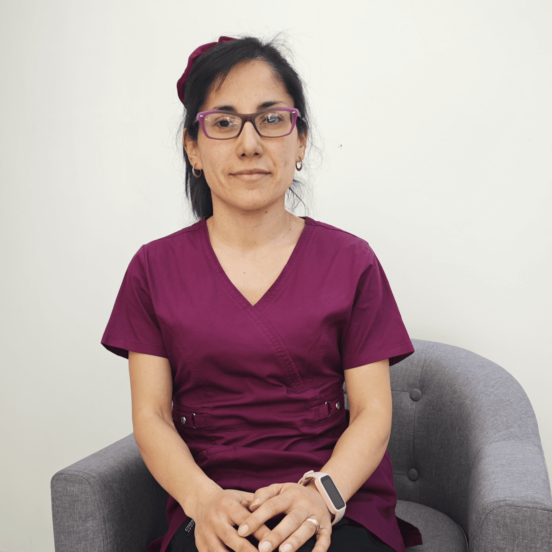 Foto de Karla Araya (Técn. Médica en Oftalmología)