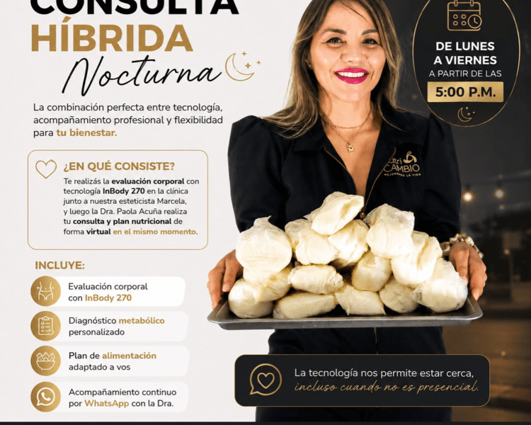 Consulta de Nutrición Híbrida Nocturna