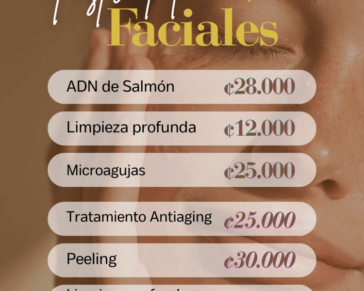 Limpieza facial profunda