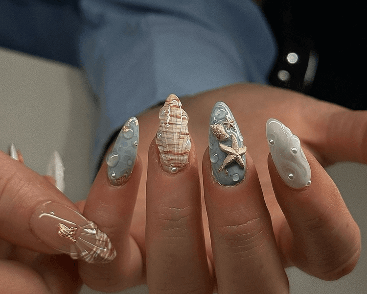 Set full diseño todas las uñitas (extremo)