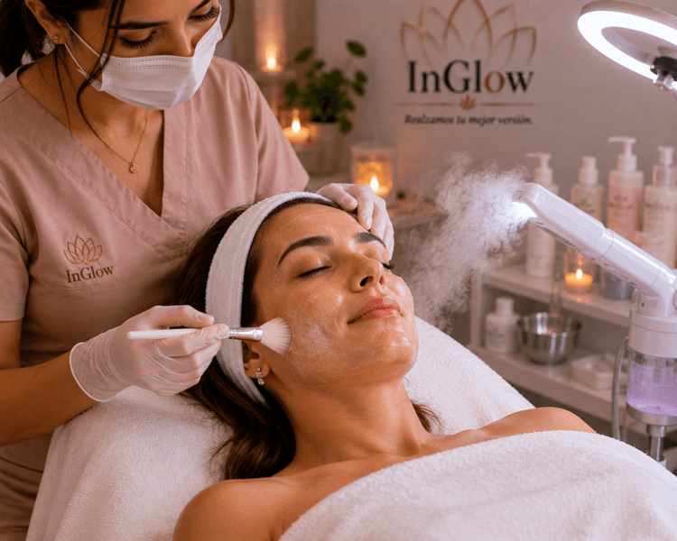 1.Limpieza facial profunda (piel seca-mixta-grasa-sensible-acné)