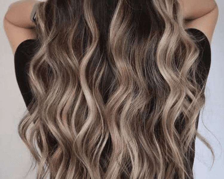 Balayage con papel ( altura media espalda)