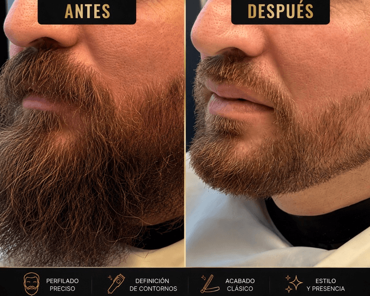 Corte de Cabello y Barba + Tratamiento Facial + Lavado