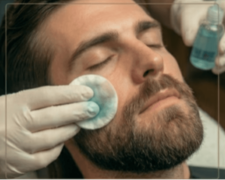 Corte + Barba + Limpieza facial basica