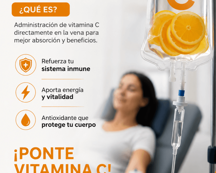 Vitamina C Endovenosa 🍊💧