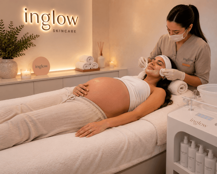 Limpieza facial profunda para embarazadas