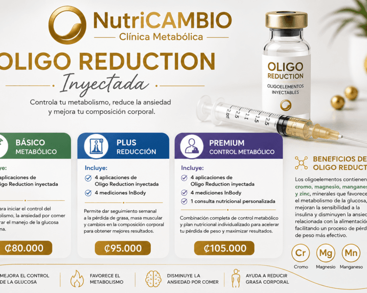 Sesión de Inyeccion de Oligoelementos