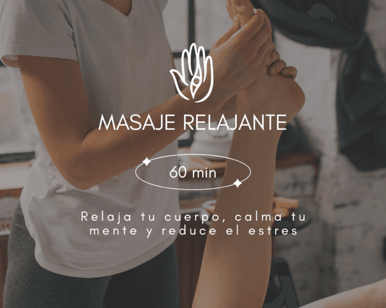 Masaje Relajante 60min