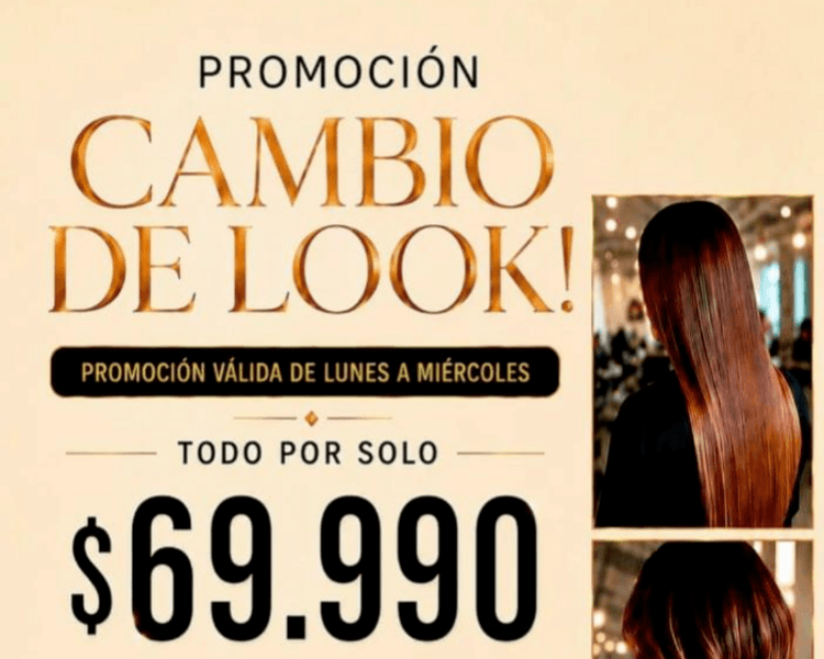 PROMOCION CAMBIO DE LOOK (DE LUNES A MIERCOLES)