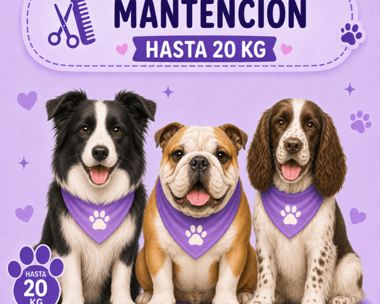 Mantención hasta 20 kg