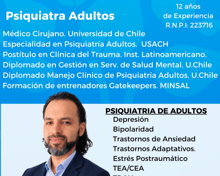 Consulta Psiquiatria Adulto Online