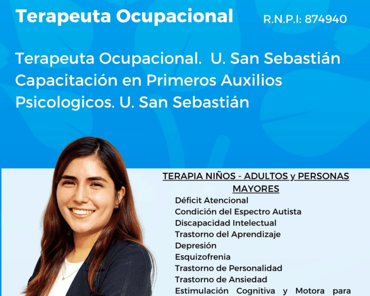 TERAPIA OCUPACIONAL INFANTO JUVENIL
