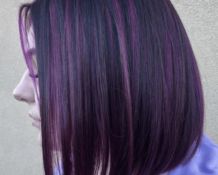 Diseño de color cabello mediano