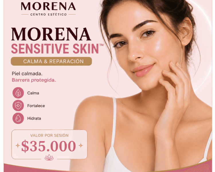 🌸 MORENA SENSITIVE SKIN™ Calma & Reparación