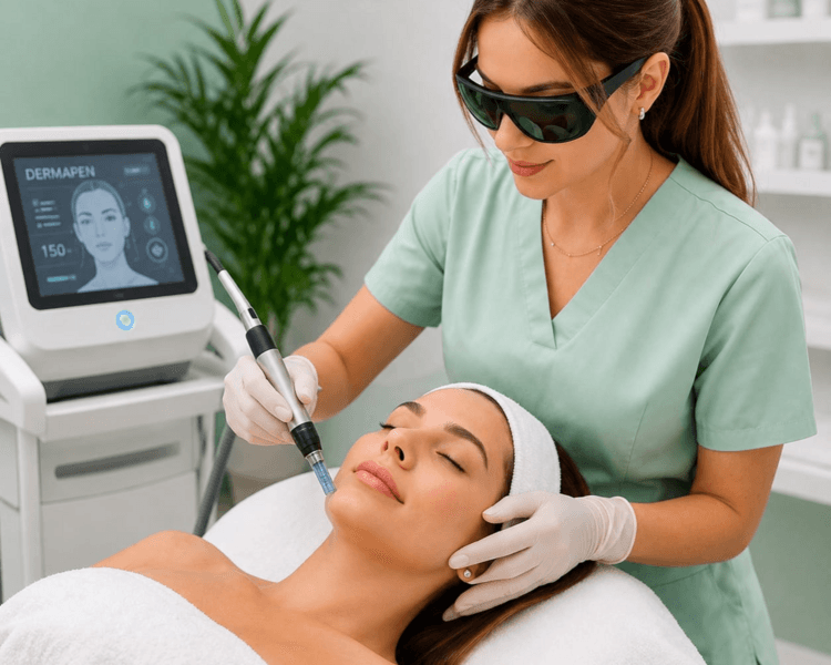 Limpieza de cutis profunda + Microneedling con exosomas
