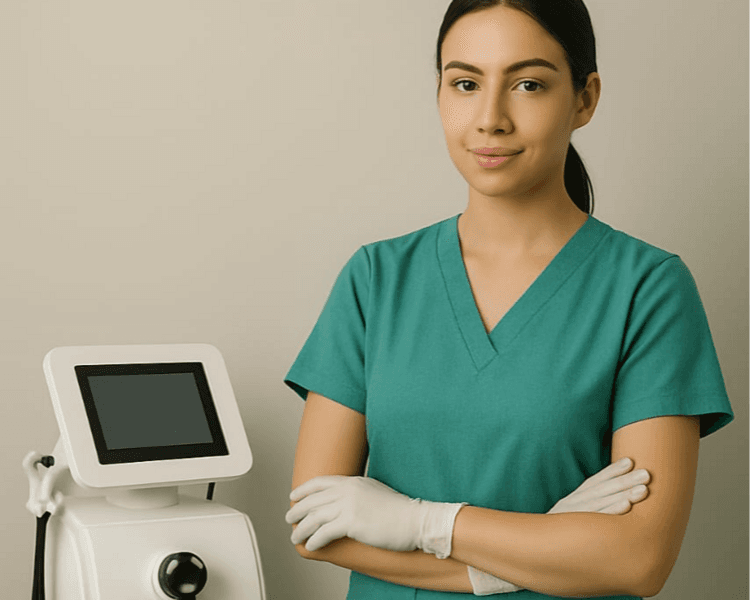 Depilación abdomen y tórax mujer