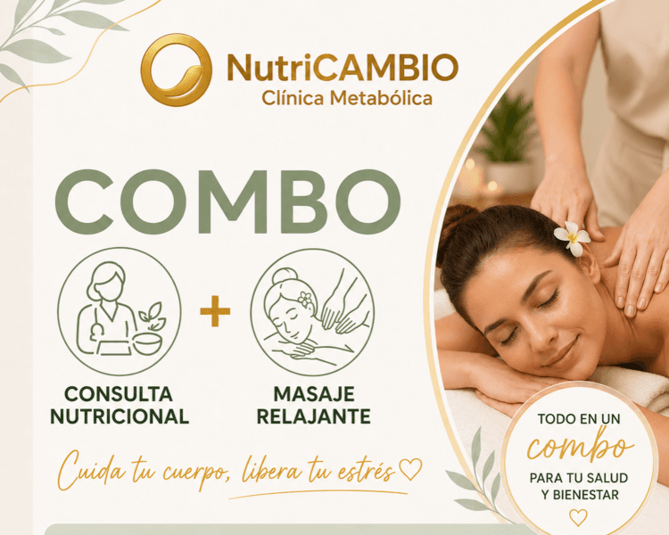 Combo de consulta + sesión de masaje relajante