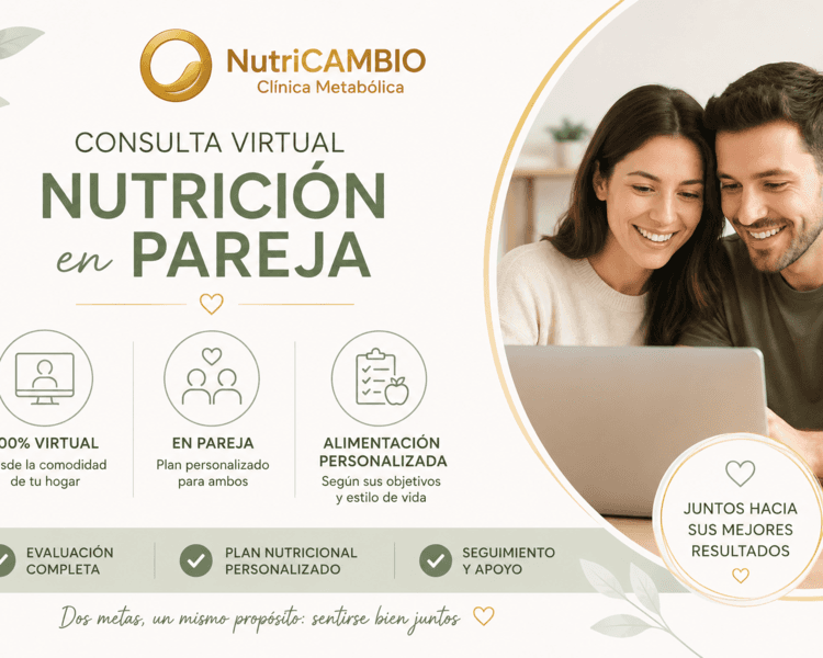 Consulta virtual Nutrición en PAREJA