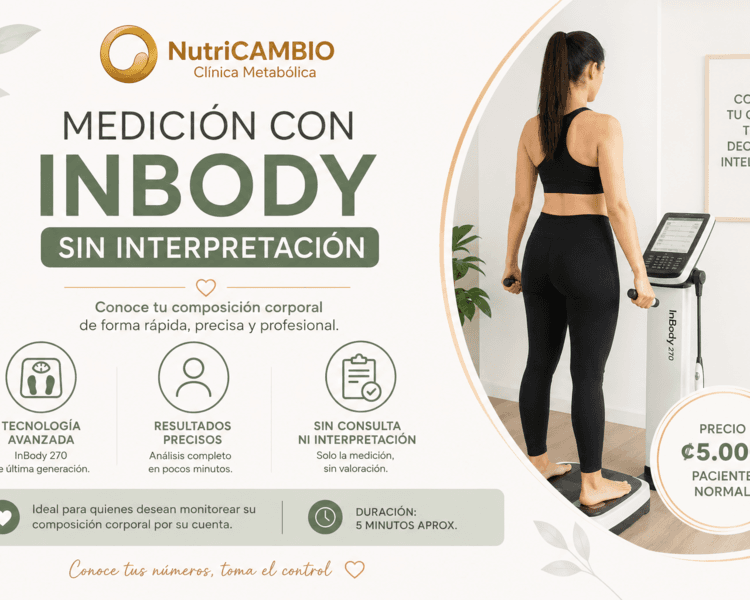 Medición con INBODY sin interpretación