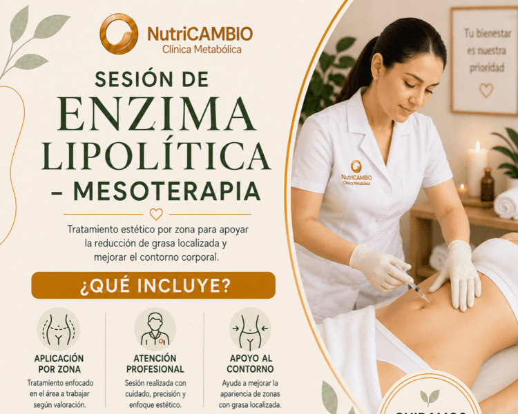 Sesión de Enzima Lipolítica - Mesoterapia