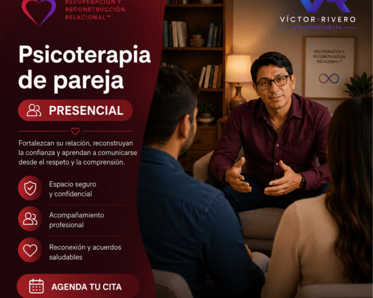 ❤️ Psicoterapia de pareja | Presencial