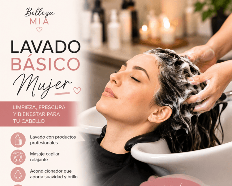 Lavado Basico Mujer