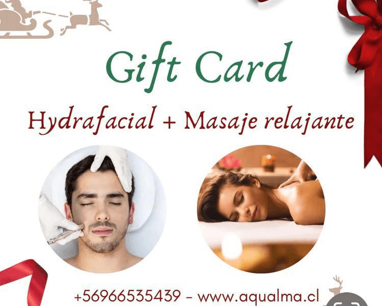 Gift Card 8: Hydrafacial + Masaje relajante