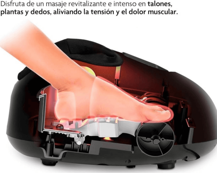 Masaje relajante para piernas