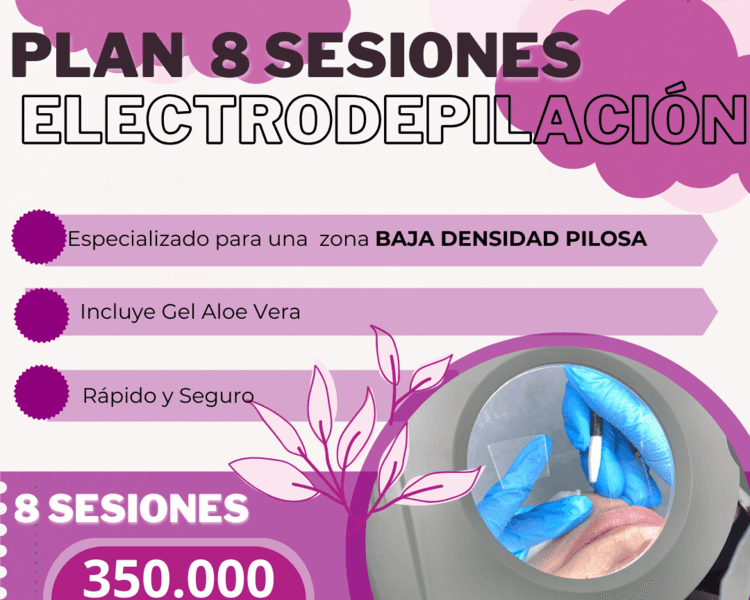 Plan 8 sesiones Baja Densidad Pilosa