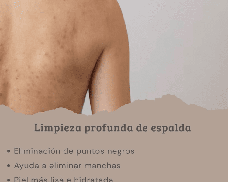 Limpieza profunda espalda