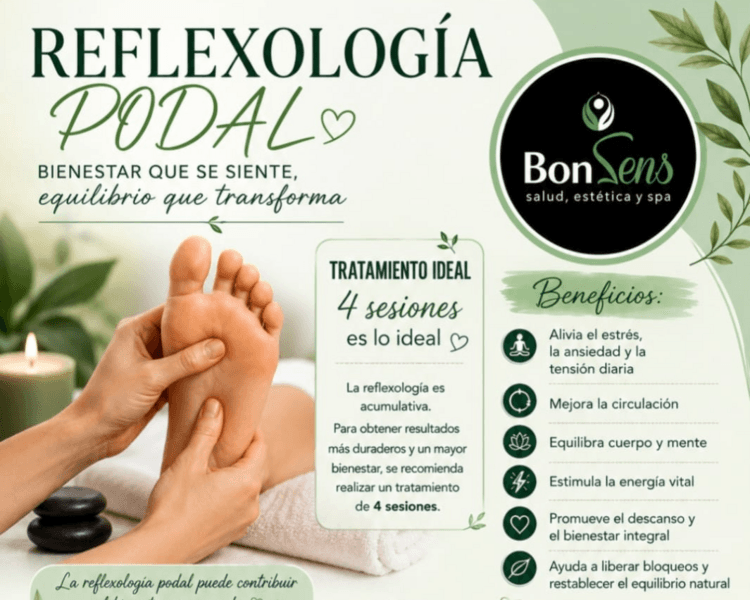 Reflexologia de pies 1h