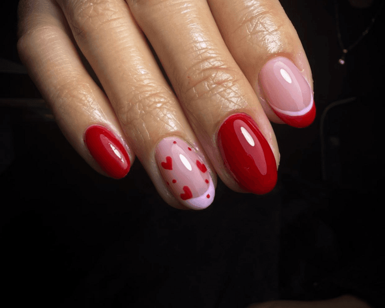 Esmaltado semipermanente (retirado y set nuevo) + diseño simple