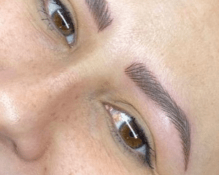 MICROPIGMENTACION DE CEJAS TECNICA MIXTA ( PELO A PELO + POLVO)