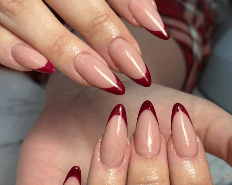 Esculpidas con Esmaltado Semipermanente Midi