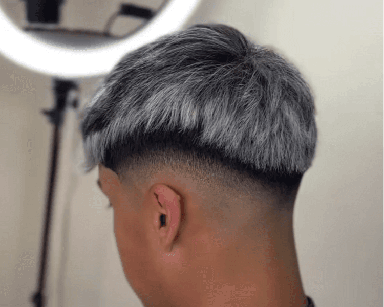 Mechas platinadas