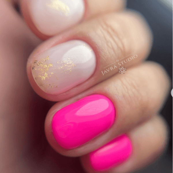 Manicure rusa: Degradé