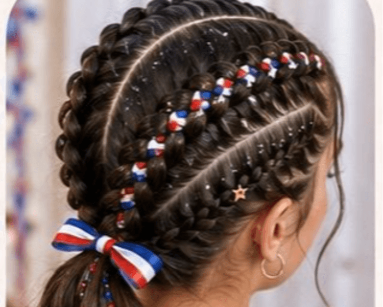 Trenzas elaborada