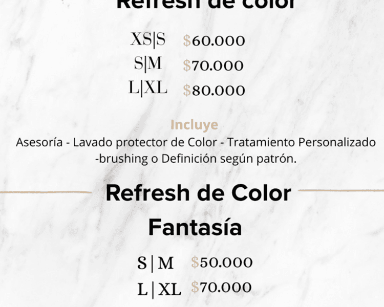Matiz de canas + Refresh de Color