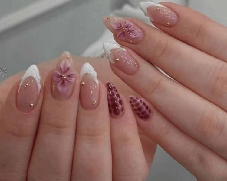 Uñas esculturales diseñadas