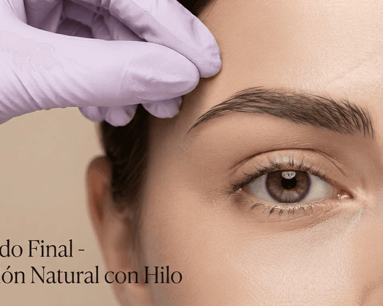 Perfilado de cejas con Hilo (sin tinte)